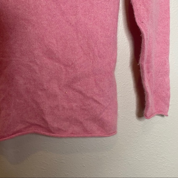 [Old Navy] Pink 100% Cashmere Turtleneck Sweater - Picture 3 of 5